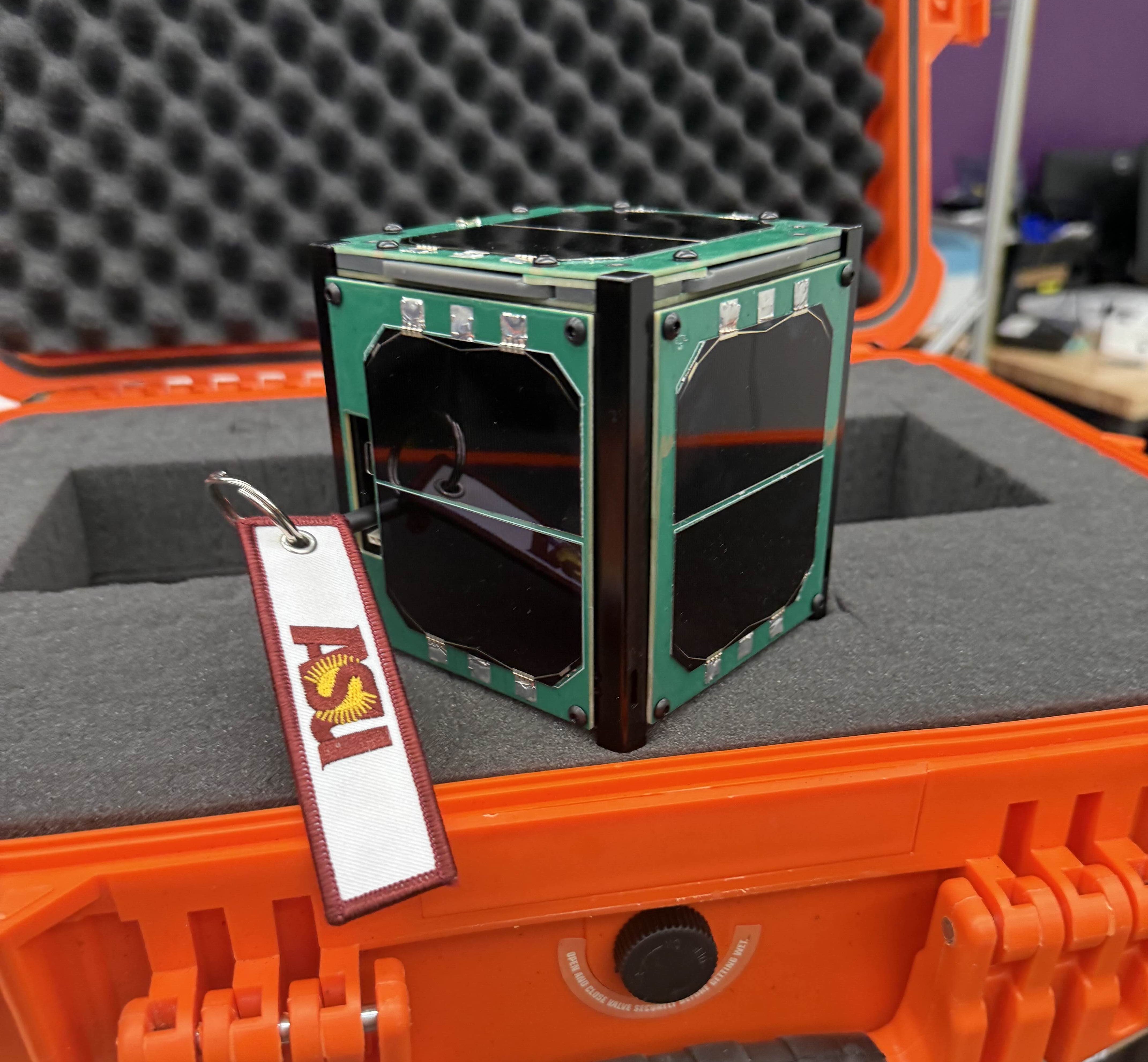 Photo of flight-ready Coconut